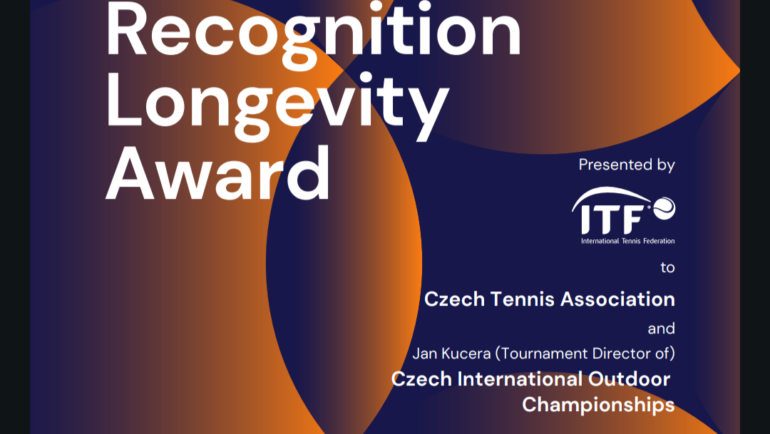 Jan Kučera a Gejzírpark Karlovy Vary vyznamenány od ITF